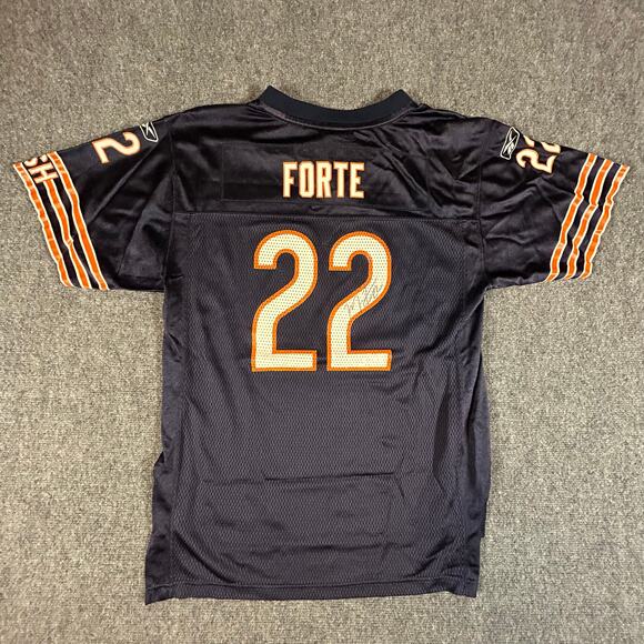 #22 Matt Forte Signed Autographed NFL Chicago Bears Jersey Onfield Reebok Sz XL - Picture 3 of 9